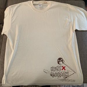 Vintage new without tags Kurt Cobain shirt